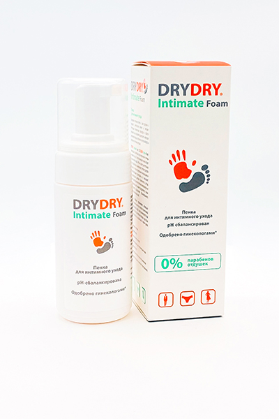 Пенка для интимного ухода, мл DryDry Intimate Foam